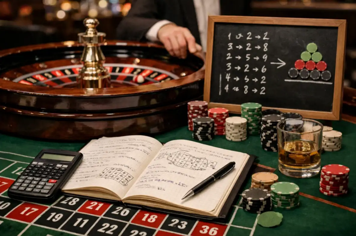 Estrategias matemáticas en la ruleta real